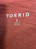 Torrid 100% Cotton Pink Short Sleeve Blouse Size 3 - photo 3