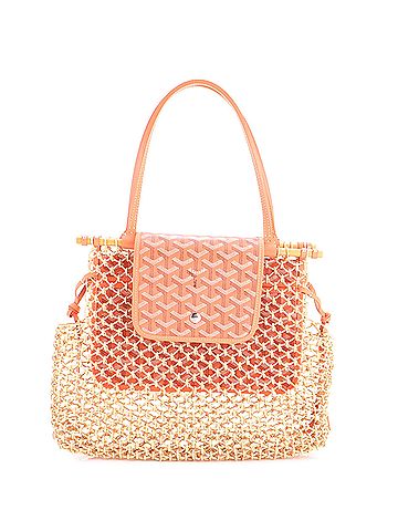 Goyard Aligre Bag Raffia Net with Coated Canvas (view 1)