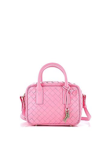Bottega Veneta Getaway Bag Intrecciato Leather Small (view 1)