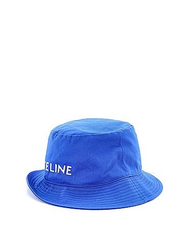 Céline Logo Bucket Hat Printed Canvas (view 1)