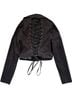 Widow 98% Cotton 2% Elastane 100% Polyester Black Jacket Size M - photo 2