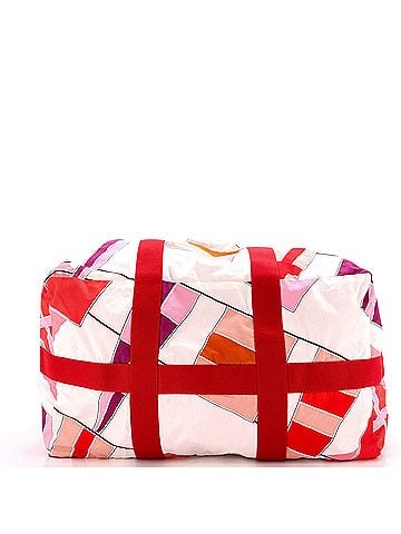 Hermès Drapeaux Au Vent Bag Printed Canvas Large (view 2)