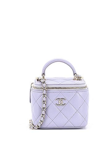Chanel Classic Top Handle Vanity Case with Chain Quilted Lambskin Mini (view 1)