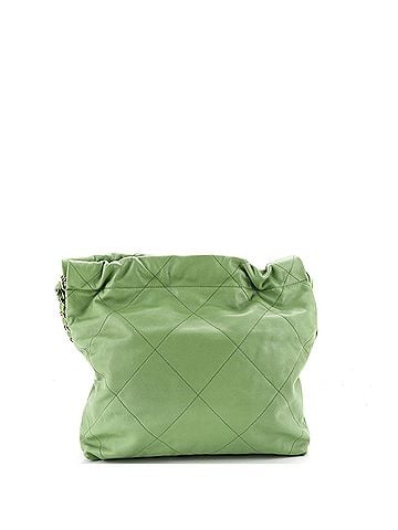 Chanel 22 Chain Hobo Quilted Caviar Small (view 2)