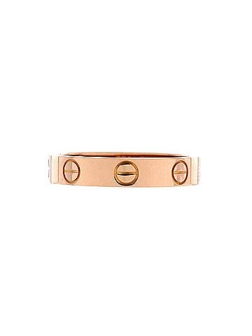 Cartier Love Wedding Band Ring 18K Rose Gold (view 1)