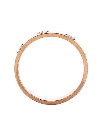 Cartier Love Wedding Band Ring 18K Rose Gold (view 2)