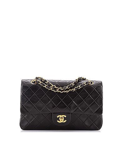 Chanel Vintage Classic Double Flap Bag Quilted Lambskin Medium (view 1)