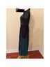 Self-Portrait 100% Polyester 100% Viscose Green Black Cocktail Dress Size 6 - photo 8