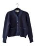 Caron Callahan 100% Wool Blue Wool Cardigan Size S - photo 1