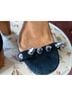 Campbell Black Brown Heels Size 5 1/2 - photo 5