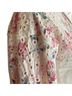 Anthropologie 100% Cotton Floral White Denim Jacket Size S - photo 5