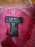 Ralph Lauren Checkered-gingham Pink Button-Down Shirt Size 14 - photo 3