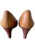 Tory Burch 100% Leather Brown Wedges Size 9 - photo 4