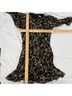 Veronica Beard Floral Black Cocktail Dress Size 4 - photo 7