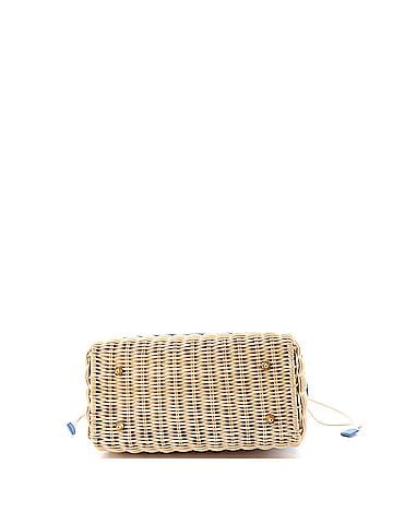 Christian Dior Lady Dior Bag Wicker and Oblique Canvas Medium (view 2)