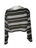 Reformation Stripes Green Black White Long Sleeve Top Size XS - photo 2