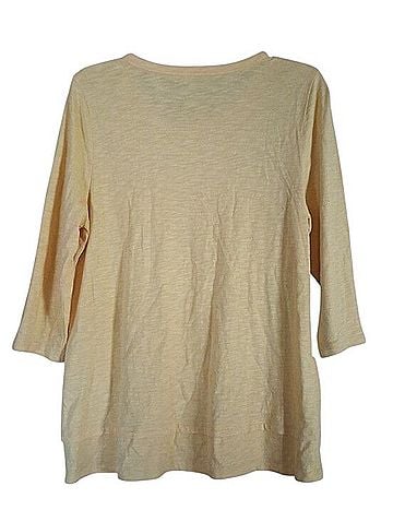 Soft Surroundings 3/4 Sleeve Henley (view 2)