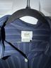 Lacoste Stripes Blue Long Sleeve Button-Down Shirt Size 4 - photo 3