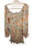 Timing Floral Multi Color Casual Dress Size L - photo 2