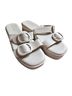 American Eagle Outfitters White Sandals Size 10 - photo 1