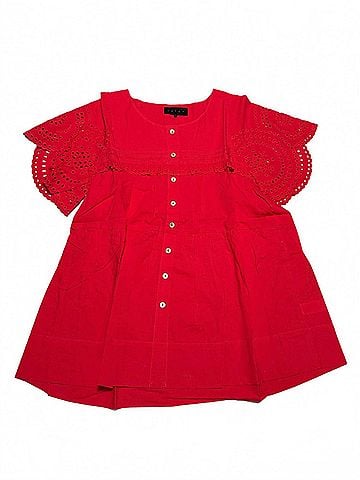 Hatch Women'S The Pilar Top in Candy Red (view 2)