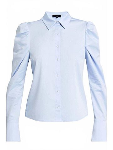 Generation Love Lyra Shirt in Powder Blue (view 1)