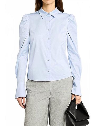 Generation Love Lyra Shirt in Powder Blue (view 2)