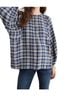 Hatch Plaid Blue Rose Plaid Top in Blue Size M - photo 2