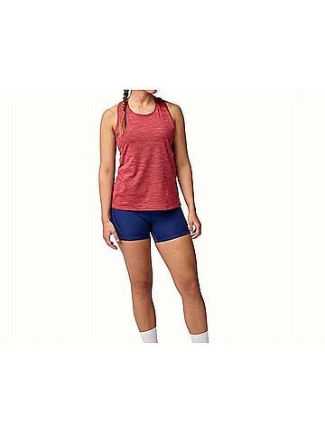 Brooks Luxe Tank in Heather Earth Red (view 2)