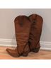 Corral Boots 100% Leather Brown Boots Size 6 1/2 - photo 4