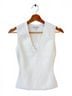 Veronica Beard Solid White Sid Sleeveless Pullover in Off White Size XS - photo 1