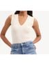 Veronica Beard Solid White Sid Sleeveless Pullover in Off White Size XS - photo 3