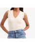 Veronica Beard Solid White Sid Sleeveless Pullover in Off White Size XS - photo 3