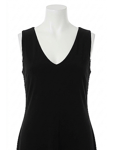 Joseph Ribkoff V Neck Tank in Black (view 1)