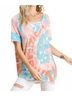 Bibi Pink Mint Tie Dye Top in Pink Size S - photo 2