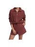 Varley Brown Fairfield Knit Sweater in Apple Butter Size XS - photo 2