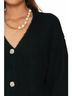 Skies Are Blue Black Prado Cardigan in Black Size S - photo 3