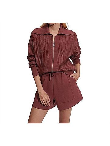 Varley Fairfield Knit Sweater in Apple Butter (view 2)