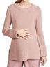 Hatch Pink Women's Cecile Knit Sweater in Rosewood Pink Size M - photo 2
