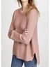 Hatch Pink Women's Cecile Knit Sweater in Rosewood Pink Size XS - photo 6
