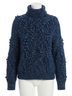 Allison Blue Daphne Sweater in Midnight Space Dye Size M - photo 1