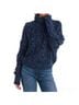 Allison Blue Daphne Sweater in Midnight Space Dye Size M - photo 4