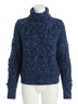 Allison Blue Women's Daphne Sweater in Midnight Space Dye Size L - photo 1