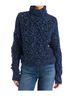Allison Blue Women's Daphne Sweater in Midnight Space Dye Size L - photo 2