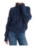 Allison Blue Women's Daphne Sweater in Midnight Space Dye Size L - photo 3