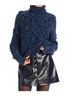 Allison Blue Women's Daphne Sweater in Midnight Space Dye Size L - photo 5