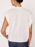 Brochu Walker White Frances Sweater Top in Salt White Size XS - photo 4