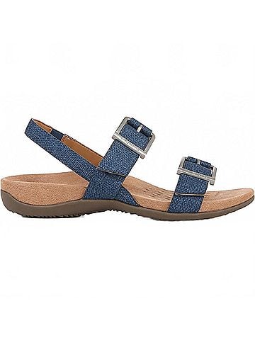 Vionic Women's Reese Slingback Sandal in Navy (view 1)