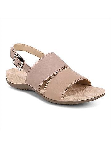 Vionic Women's Rest Morro Sandal in Taupe (view 2)