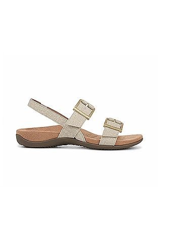 Vionic Women's Reese Slingback Sandal in Oatmeal (view 1)